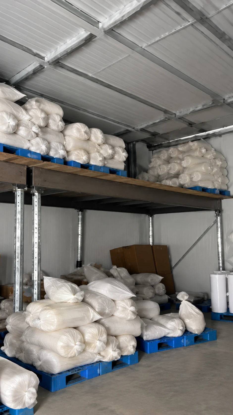 Artemia cold-room inventory